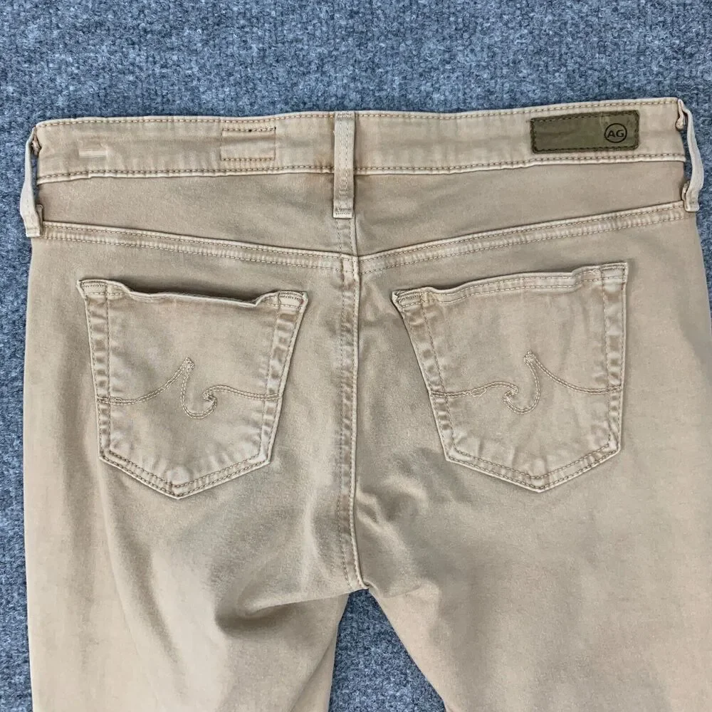 AG Adriano Goldschmied The Zip Up Legging Ankle Pants 25 Skinny Low Rise *READ - Picture 10 of 16